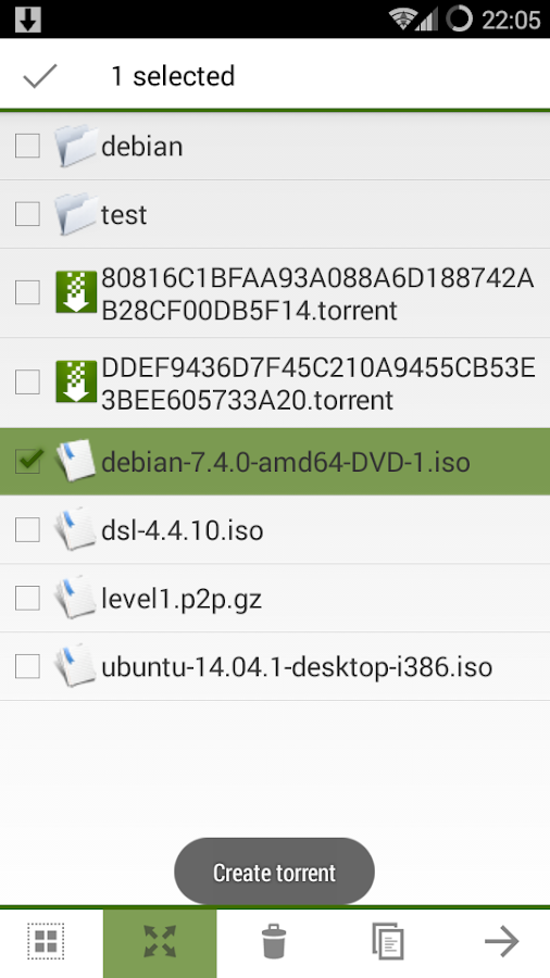 tTorrent Lite - Torrent Client - screenshot
