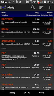 Notowania giełdowe - myfund.pl Screenshots 23