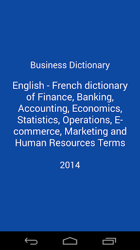 English French Dictionary Lite