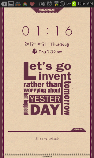 Chasinam Phrase golocker theme