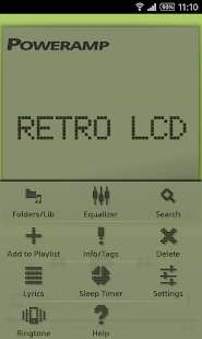 How to download Poweramp Retro LCD Skin Varies with device unlimited apk for pc
