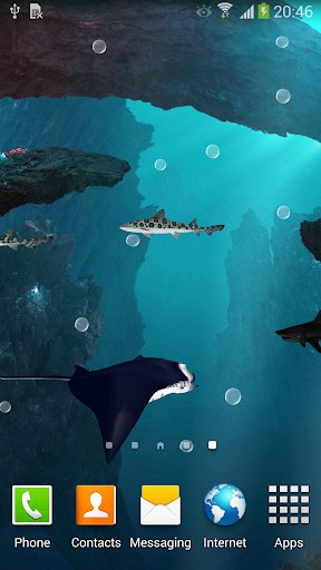 3D Sharks Live Wallpaper
