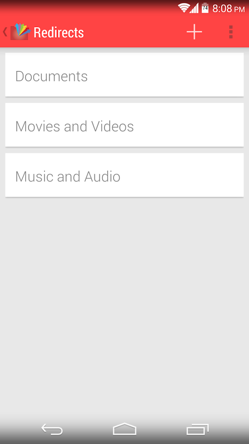 Redirect File Organizer Pro - screenshot