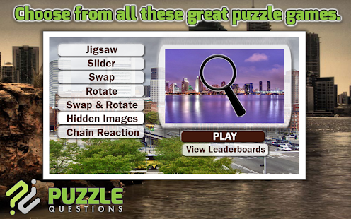 City Skyline Puzzle Games