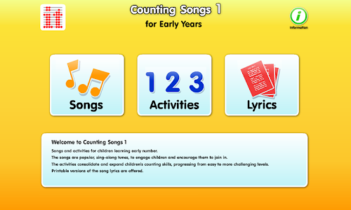 Android application Counting Songs 1 screenshort