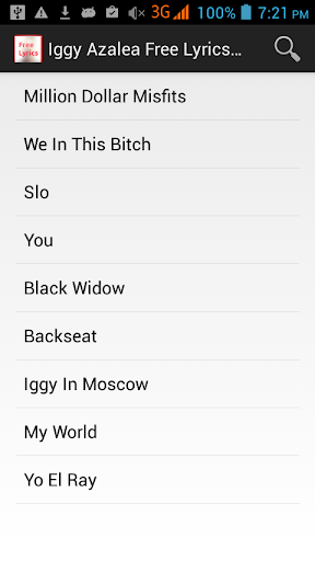 Iggy Azalea Lyrics Free