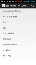 Iggy Azalea Lyrics Free APK Download for Android