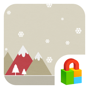 Pastel Snow Dodol Locker Theme download
