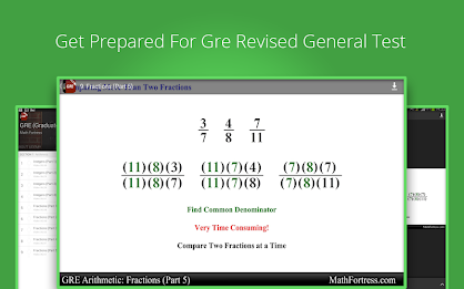 GRE Online Course poster 7