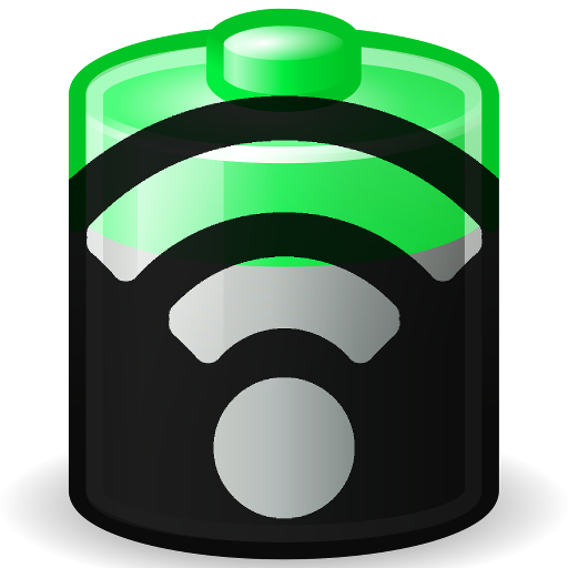 Better battery. Battery Android icon.