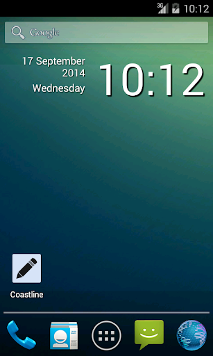 Simple Clock Widget