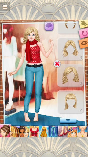 Girls Dressup Cook Makeup Game