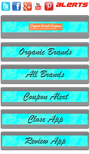 Organic Brand Coupons