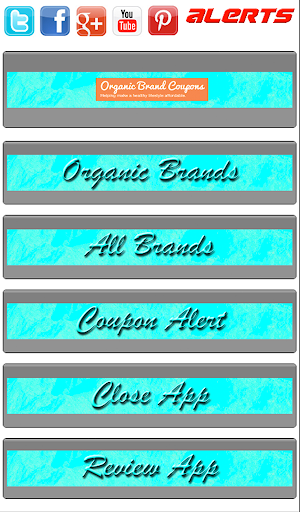 【免費健康App】Organic Brand Coupons-APP點子