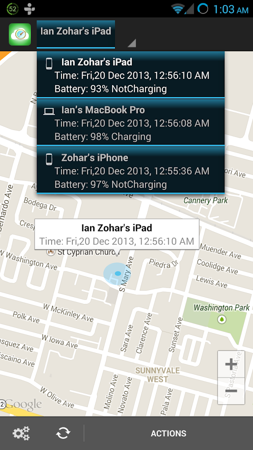    Find iDevices(find iphone)free- screenshot  
