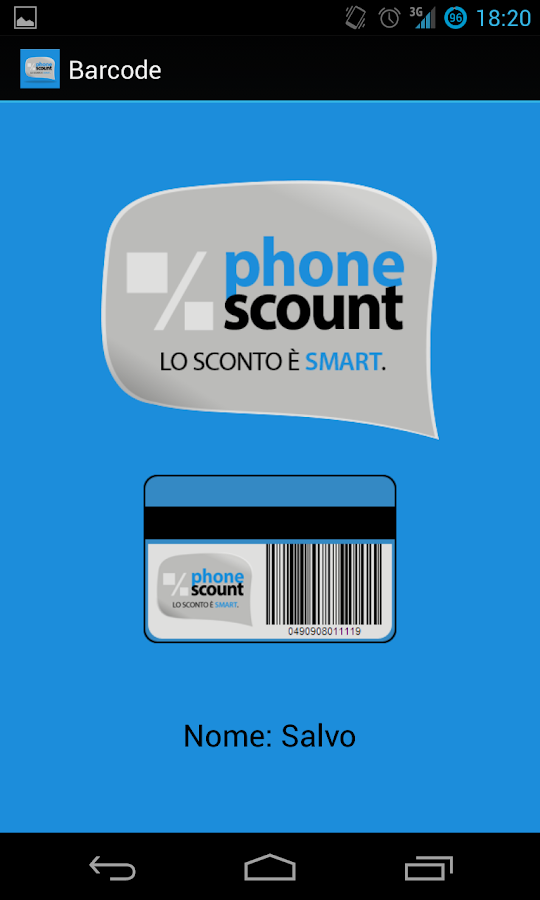 PhoneScount - screenshot