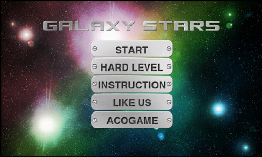 Galaxy Stars One Touch drawing