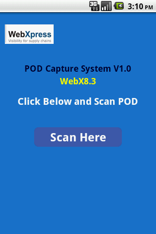 WebXpress POD Capture 8.3