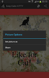 Keep Calm KITTY poster 17