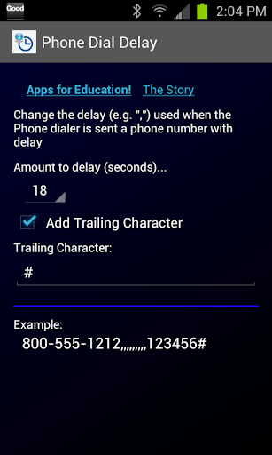 Phone Dial Delay