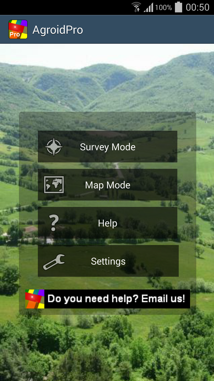 Android application Agroid Pro GPS Area Measure screenshort