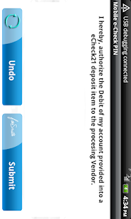 Mobile eCheck Screenshots 3