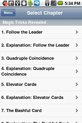Magic Tricks Revealed Screen 3