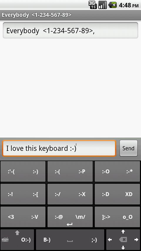 No Errors Keyboard Screen 3
