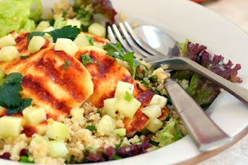 Recipe: Grilled Halloumi &amp; Quinoa Salad