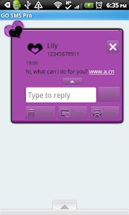 download GO SMS THEME/BlkPurple free