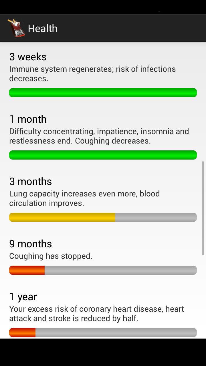 Quit-Smoking Coach Screen 3