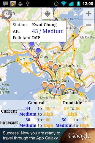 Hongkong Air Pollution Monitor