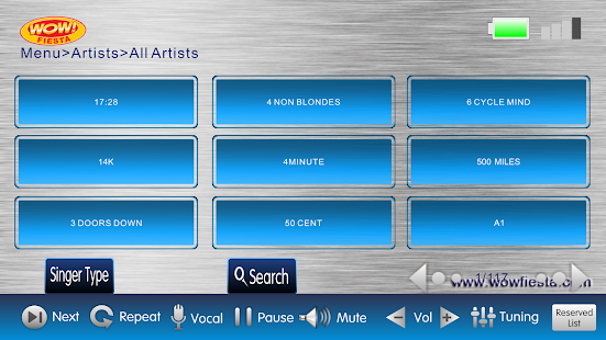 WOW! Fiesta Remote & Song Book Screenshots 8