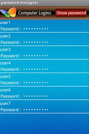 Passwords by Aabasoft Android Development Division poster 5