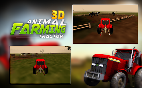 Animal Farming Tractor 3D Sim Screenshots 3