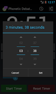 Phonetic Debate Timer Pro Screenshots 3