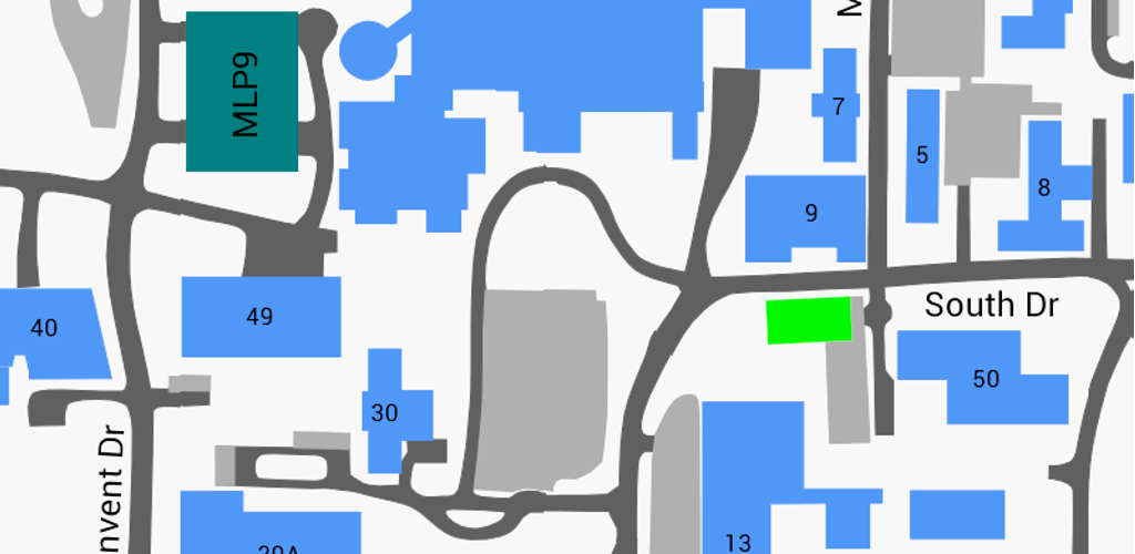 Карта мфти кампуса