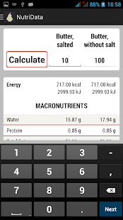 Download NutriData Nutrition & Calories APK for Android