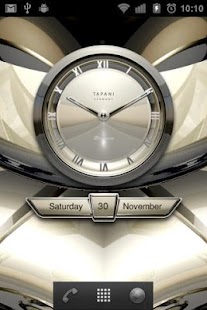BONQUESS Designer Clock Widget - náhled