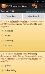 Lastest IELTS Incorrect Word APK for Android