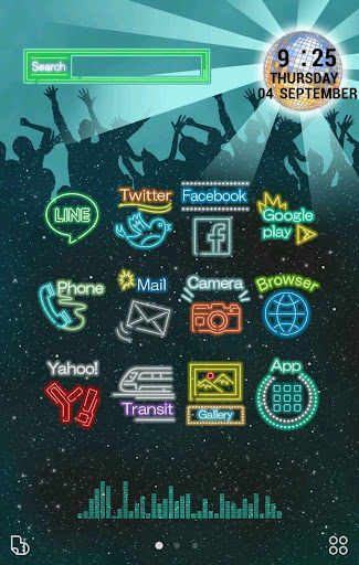 【免費個人化App】カラフルネオン【壁紙画像 無料きせかえ】buzzHOME-APP點子