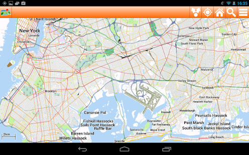 New York Offline mappa Map Screenshots 1