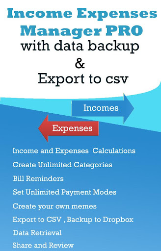 Income Expenses Manager PRO