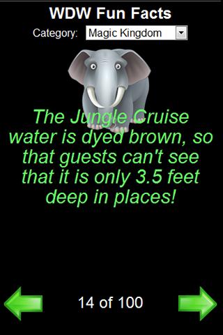 Android application Disney World Trivia screenshort