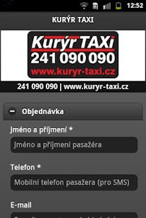 Kurýr Taxi Screenshots 0