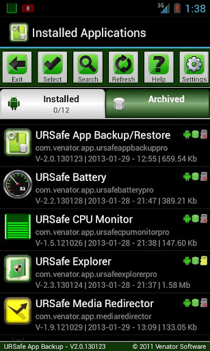 URSafe App Backup Restore PRO