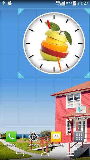 免費下載個人化APP|Juicy Fruit Analog Clock app開箱文|APP開箱王