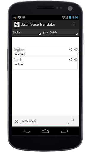 Dutch Voice Translator