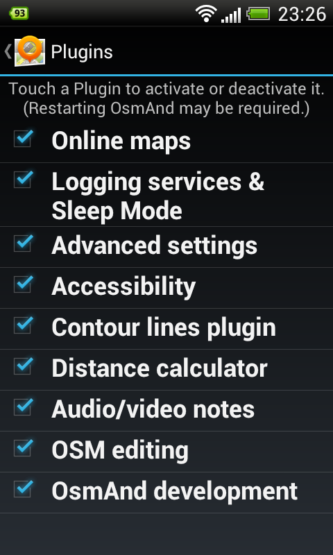 OsmAnd+ Mapas e Navegação - screenshot