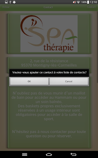 【免費健康App】Spa Thérapie-APP點子